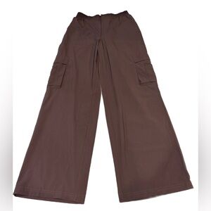 Offline Wide Leg Cargo Athletic Pant Small Black